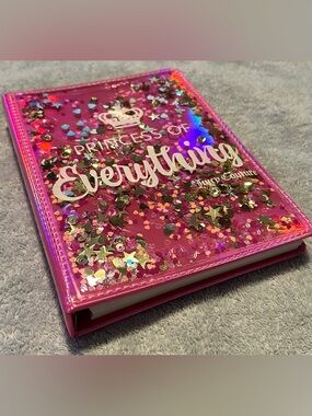 JUICY COUTURE PINK GLITTER SPIRAL JOUNAL WITH JUICY COUTURE STICKERS/BRAND NEW!